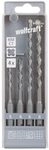 wolfcraft Betonbohrer-Set HM-best&uuml;ckt, SDS-plus, &Oslash; 5-10 mm, 6-tlg. I 8456000...