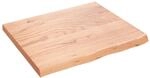 vidaXL Tischplatte, Schreibtischplatte mit Naturkante, Holztischplatte f&uuml;r...