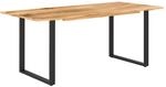 vidaXL Esstisch 180&times;90&times;76 cm Massivholz Akazie