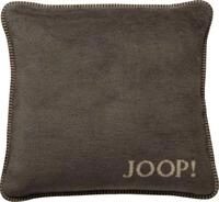 Joop, Kissenh&uuml;lle Uni Doubleface Kastanie-Cashew Baumwolle/Polyacryl, Ma&szlig;e:...