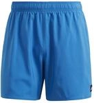 Adidas Herren Solid CLX Short-Length Swim Shorts, Bright Royal/Lucid Lemon, S