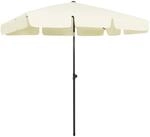 vidaXL Strandschirm Kippbar Sonnenschirm Balkonschirm Gartenschirm Ampelschirm