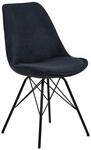 AC Design Furniture Emanuel Cord-Esszimmerstuhl mit R&uuml;ckenlehne 2er Set,