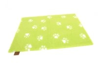 Vetbed Isobed SL -Paw- limegreen 100 x 75 cm