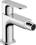 hansgrohe Einhebel-Bidetmischer Rebris S, Bidetarmatur mit Metall Zugstange,
