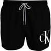 Calvin Klein Herren Short Drawstring Km0km01015 Kurzer Kordelzug, Black (Pvh Black),