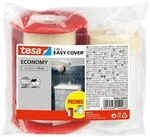 tesa Easy Cover ECONOMY Folie f&uuml;r Malerarbeiten - 2 in 1 Malerfolie zum Abdecken und