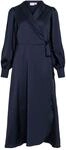 Vila Female Kleid mit V-Ausschnitt Lang&auml;rmeliges Midi
