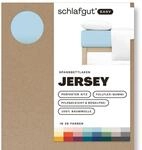 Schlafgut Easy Jersey Spannbettlaken 180x200 bis 200x200 Blue Light,...