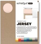 Schlafgut Easy Jersey Spannbettlaken 140x200 bis 160x200 Red Light,...