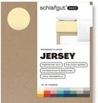 Schlafgut Easy Jersey Spannbettlaken 180x200 bis 200x200 Yellow Mid,...