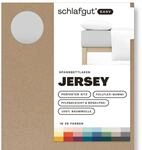 Schlafgut Easy Jersey Spannbettlaken 180x200 bis 200x200 Grey Light,...