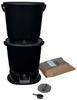 Skaza Bokashi Essential Set (2 x 15,3 Liter) + Base | Gartenkomposter aus...