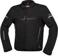 IXS TS-Pro ST+ Textiljacke Motorrad Herren Wasserdicht Schwarz