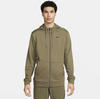 Nike Herren Hooded Full Zip Ls Top M Nk Df Hdie Fz FL, 222 Medium Olive/Black,