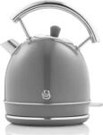 Swan Retro Elektrischer Wasserkocher 1,8 Liter, Vintage Design, Abschaltautomatik