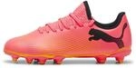 PUMA Soccer Shoe Unisex Kinder, Sunset Glow Puma Black Sun Stream, 28 EU
