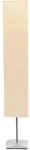 vidaXL Standleuchte mit Stahlst&auml;nder 135 cm Beige