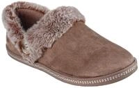 Skechers Cozy Campfire &ndash; Fresh Toast Damen-Slipper, Dark Taupe, 41 EU