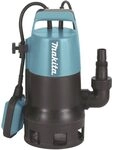 Makita PF0410 elektrische Tauchpumpe, Schmutzwasser bis 35 mm Partikelgr&ouml;&szlig;e, 400