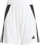 adidas Unisex Kinder Tiro24 Kids Shorts, White/Black, 7-8 Years