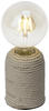 BRILLIANT Lampe Cardu Tischleuchte natur | 1x G95, E27, 40W, geeignet für
