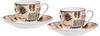 Ritzenhoff & Breker Kaffee-Serie Crema Größe Espresso-Set 4 tlg. 90 ml Crema
