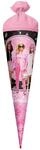 ROTH Schult&uuml;te gro&szlig; Barbie 70 cm - rund, Filzverschluss, ROT(H)-Spitze -