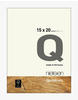 nielsen Holz Bilderrahmen Quadrum, 15x20 cm, Deckend Weiß