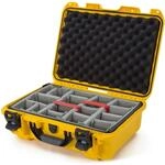 NANUK 925 Wasserdichter Hartschalenkoffer Mit Gepolsterten Trennw&auml;nden - Gelb