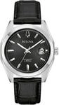Bulova Surveyor Automatic Armbanduhr f&uuml;r Herren in der Farbe Schwarz mit Armband aus