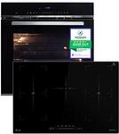 KKT KOLBE | Autarkes Herdset | 60cm Einbaubackofen EB8017ED | 77cm Induktionskochfeld