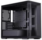 Jonsbo D300 Midi-Tower PC-Geh&auml;use &ndash; Schwarz | Micro-ATX Case mit 270&deg;...