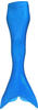 Xtrem Sports 00502 Aquatail Meerjungfrau Flosse, Größe M 6 - 12 Jahre, Blau
