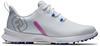 FootJoy Women's FJ Fuel Sport Golf Shoe, White/White/Pink, 9.5