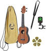 Ortega Guitars Sopran Ukulele natur - Linkshänder - Keiki K2 - Starterkit inklusive