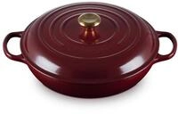Le Creuset Signature Gusseisen Gourmet-Profitopf, Rund, &Oslash; 30 cm, 3,5 l, F&uuml;r...