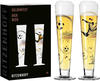 RITZENHOFF 6271001 Bier-Glas 330 ml - 2er Set - Serie Heldenfest - mit