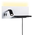 Paulmann 71102 LED Wandleuchte Serra USB C 2700K 650lm / 200lm 230V 5,5 / 1x2,6W