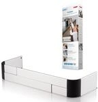 reer Herdschutzgitter PREMIUM | ausziehbar: 44-65 cm | sp&uuml;lmaschinengeeignetes
