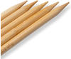 Prym 222230-1 Stricknadeln aus Bambus mit Doppelspitze und Handschuh, 20 cm, 5,50 mm,