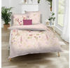Kaeppel Biber Bettwäsche Wiesenblümchen rosa 1 Bettbezug 155 x 220 cm + 1