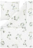 ESTELLA Mako Interlock Jersey Bettwäsche Alma grün 1 Bettbezug 135 x 200 cm +...