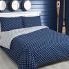 Traumschlaf Wendebettwäsche Marina Blue Anker 1 Bettbezug 135 x 200 cm + 1