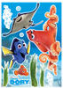 Komar Disney Deco-Sticker DORY AND FRIENDS | 50 x 70 cm | Wandtattoo, Wandsticker,