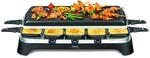 Tefal Raclette Grill Ambiance, Raclette 10 Personen, inkl. Tischgrill-Funktion,
