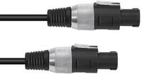 OMNITRONIC Lautsprecherkabel Speaker 2x1,5 5m sw