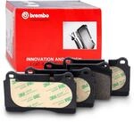 Bremsbelagsatz, Scheibenbremse BREMSBEL&Auml;GE, RICHTUNGSGEBUNDEN Vorne von Brembo...