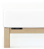 schlafgut Soft Contact Spannbettlaken bis 160x200cm, Full-White aus 100%...