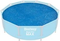 Bestway PE-Solarabdeckplane &Oslash; 289 cm, blau, rund